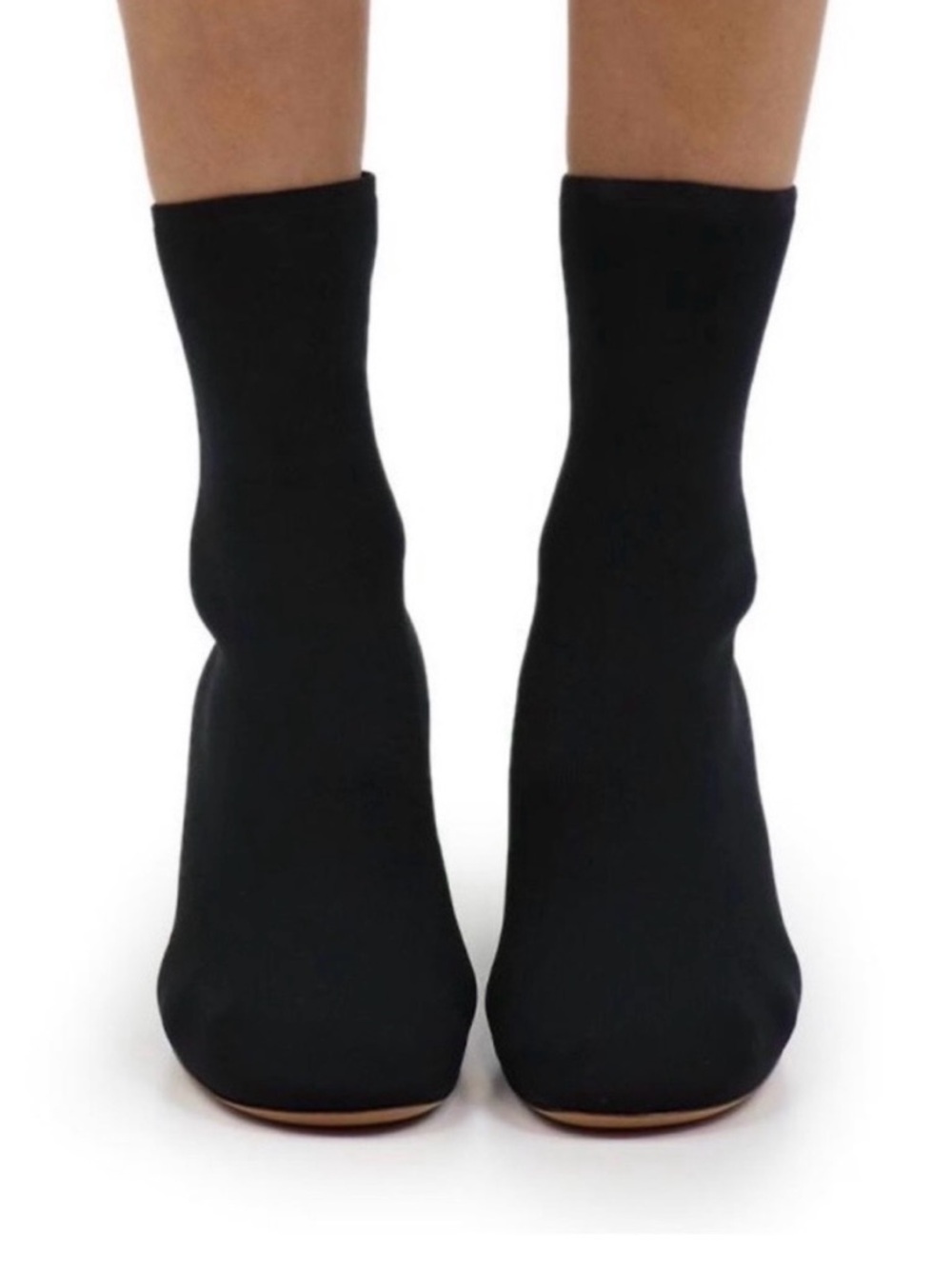 Black Stretch Sock Boots - Women Accessories EU size 38